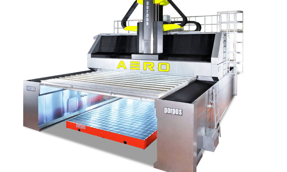 Gruppo Parpas' AERO. Sold in the UK by Leader CNC Technologies.