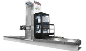 Gruppo Parpas' ELECTRA Floor Borer. Sold in the UK by Leader CNC Technologies.