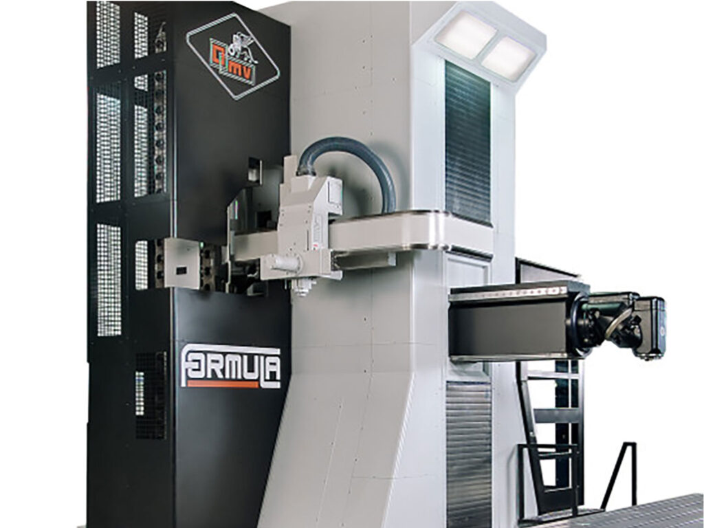 Gruppo Parpas' ELECTRA Floor Borer. Sold in the UK by Leader CNC Technologies.