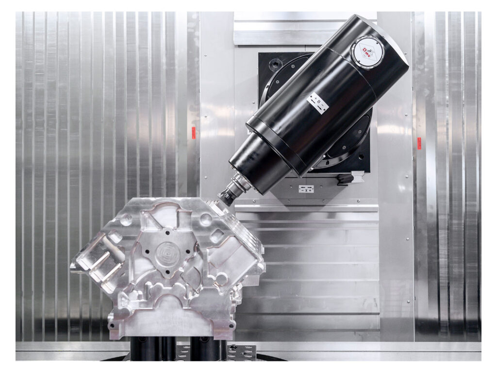 Gruppo Parpas' MANTA Milling Machine. Sold in the UK by Leader CNC Technologies.