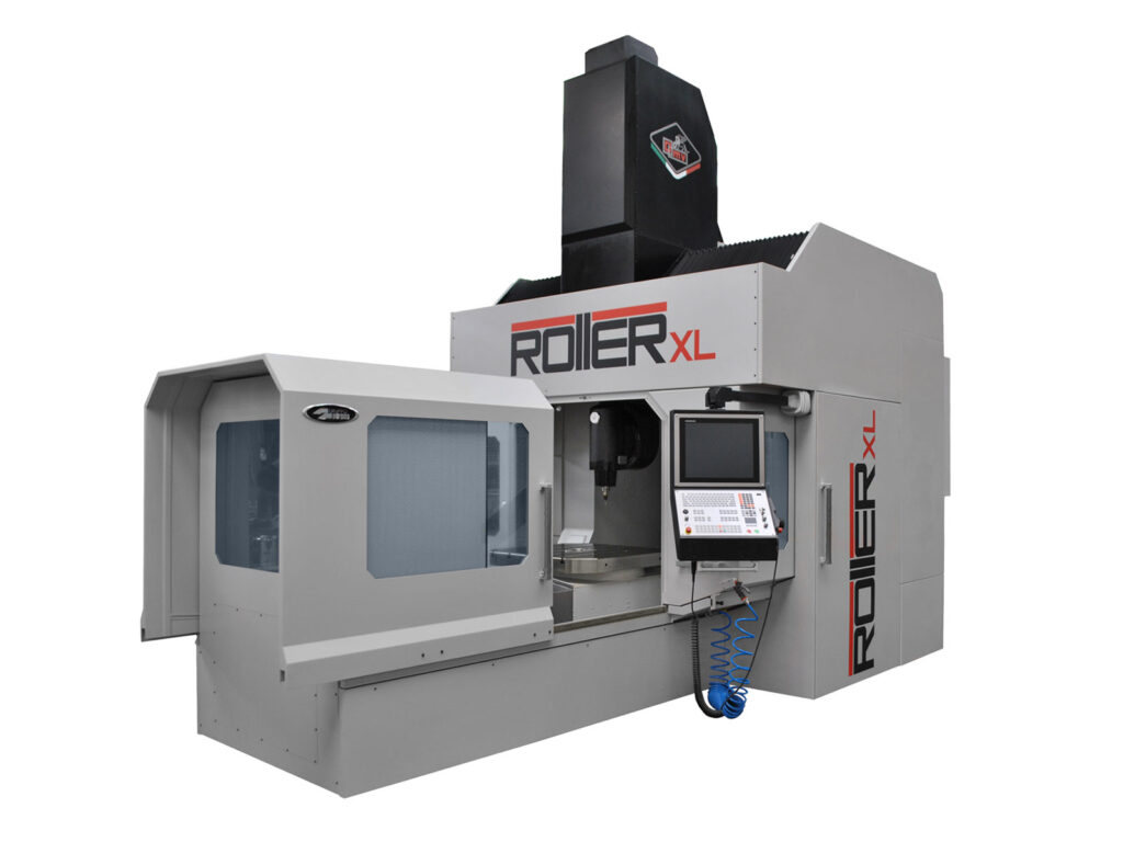 Gruppo Parpas' ROLLER XL Milling Machine. Sold in the UK by Leader CNC Technologies.