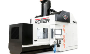 Gruppo Parpas' ROLLER XL FULL LINEAR Milling Machine. Sold in the UK by Leader CNC Technologies.