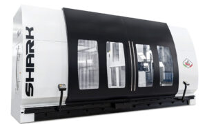 Gruppo Parpas' SHARK Milling Machine. Sold in the UK by Leader CNC Technologies.