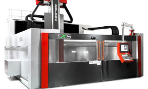 Gruppo Parpas' XS Gantry Machine, sold by Leader CNC Technologies.