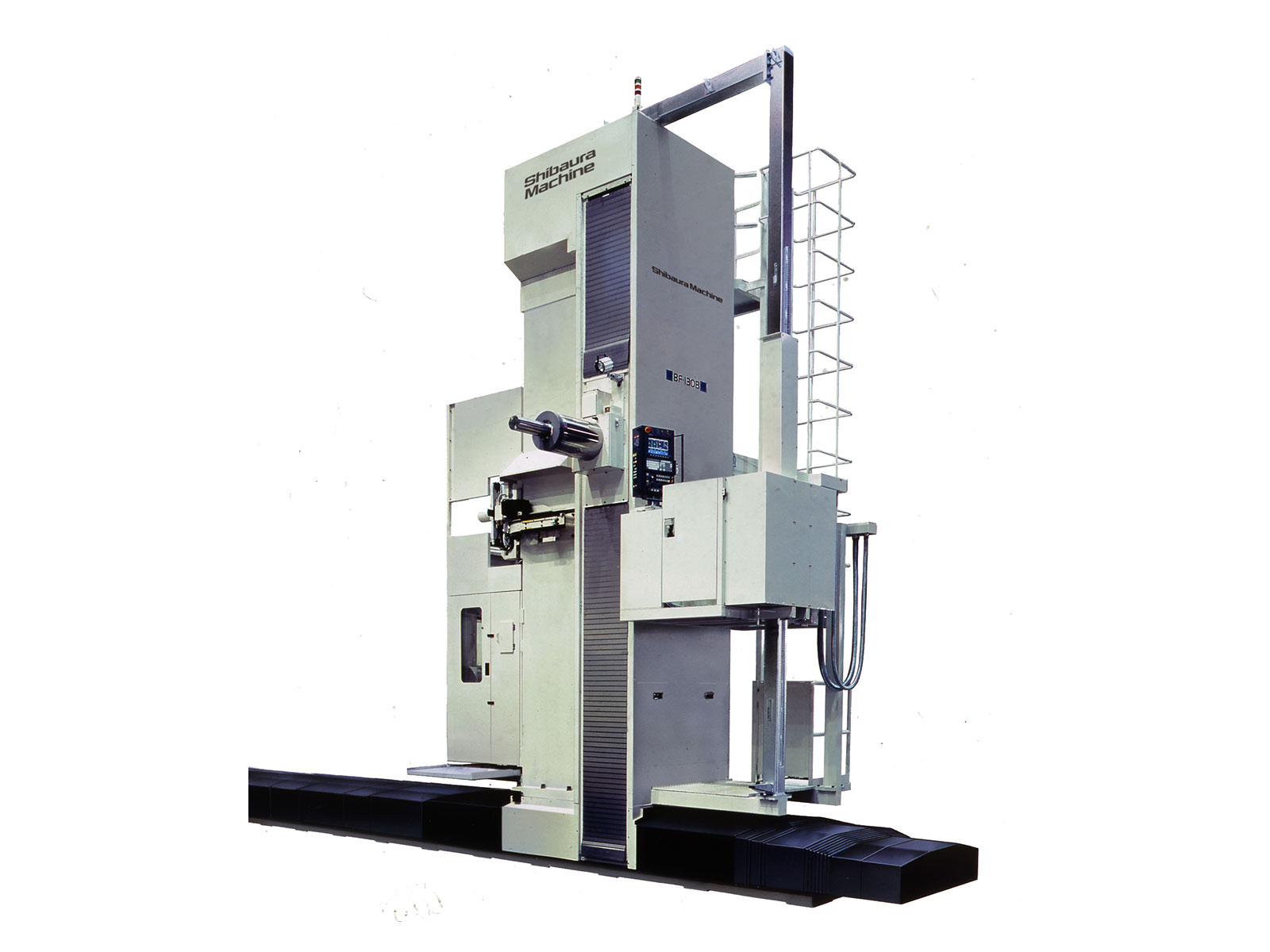 Shibaura Machine's BF, horizontal boring mill. Sold in the UK by Leader CNC Technologies.