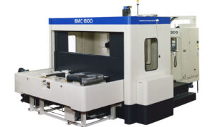 Shibaura Machine's BMC, horizontal machining centre. Sold in the UK by Leader CNC Technologies.