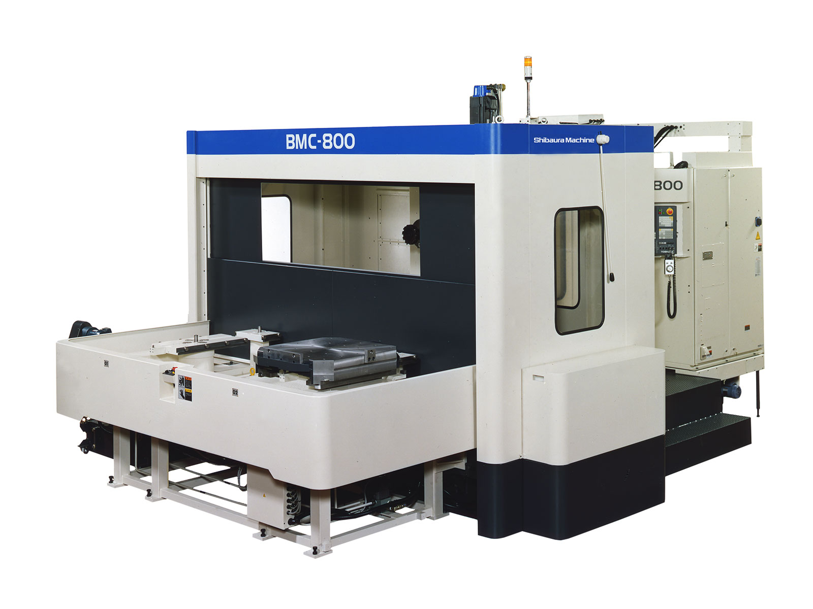 Shibaura Machine's BMC, horizontal machining centre. Sold in the UK by Leader CNC Technologies.