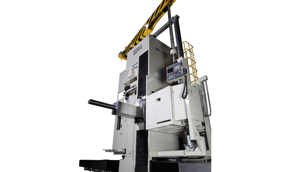 Shibaura Machine's BSF, horizontal boring mill. Sold in the UK by Leader CNC Technologies.