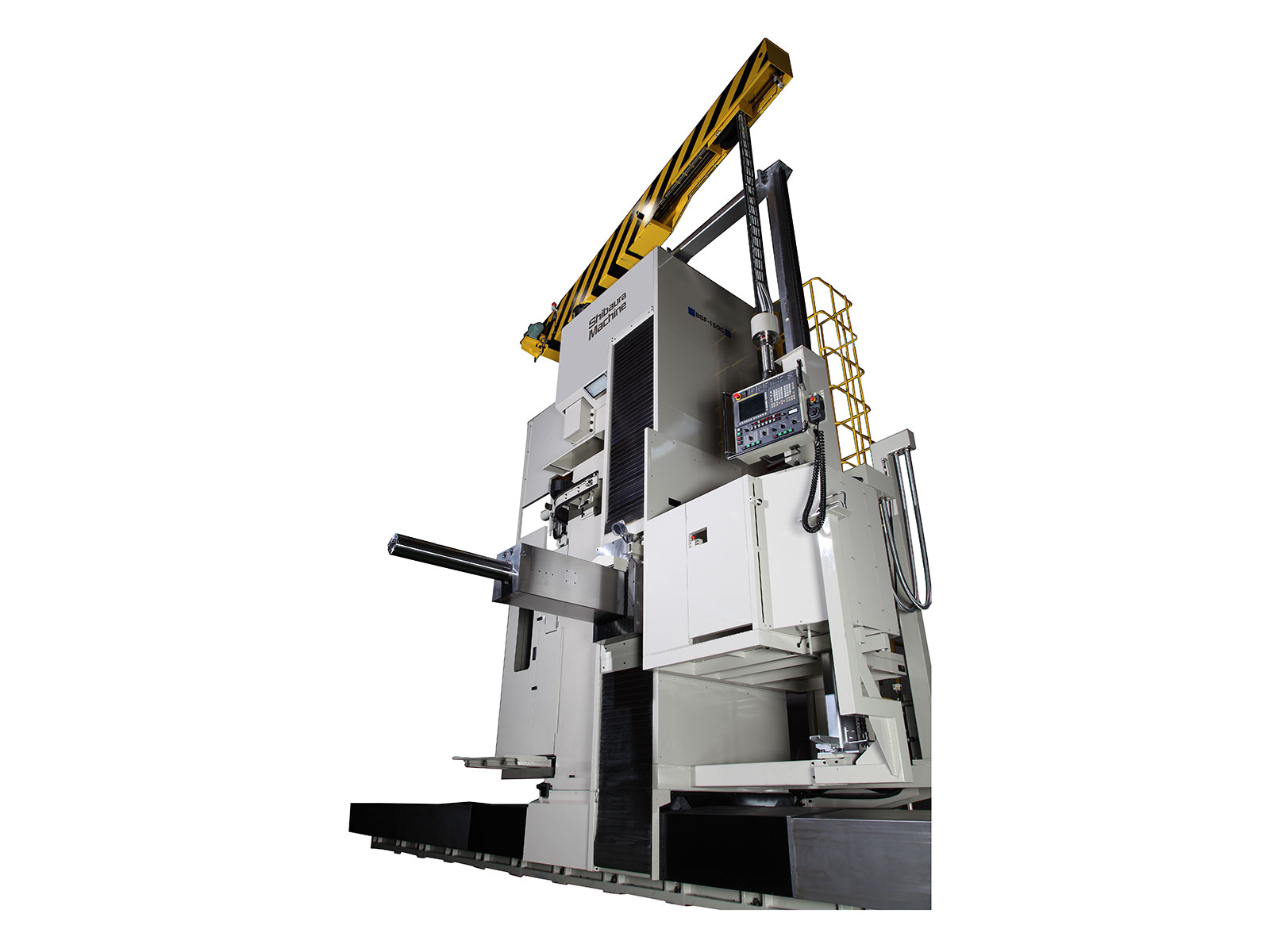 Shibaura Machine's BSF, horizontal boring mill. Sold in the UK by Leader CNC Technologies.
