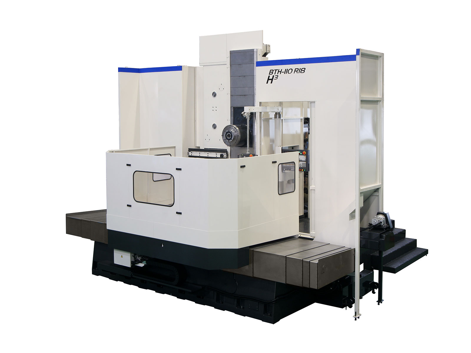 Shibaura Machine's BTH, horizontal boring mill. Sold in the UK by Leader CNC Technologies.