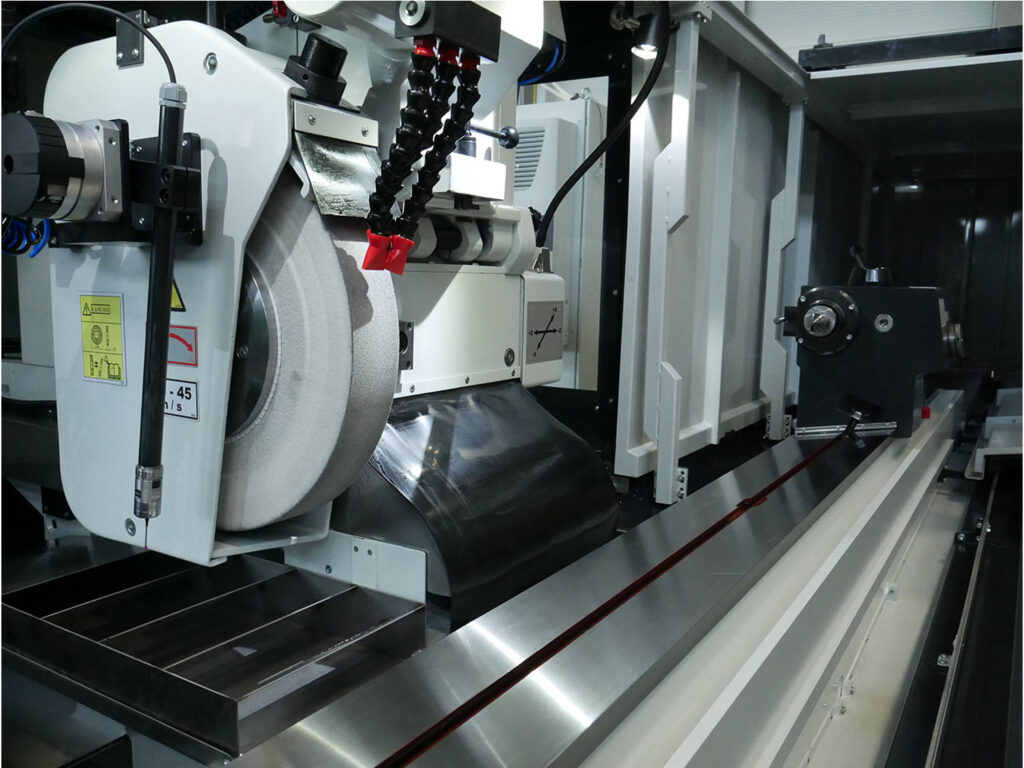 Internal view BUBE Fermat grinder sold in the U.K. Leader CNC Technologies.