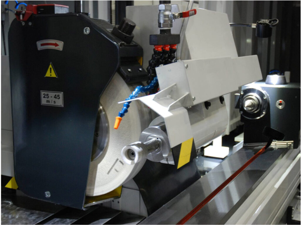 Internal view BUBE Fermat grinder sold in the U.K. Leader CNC Technologies.