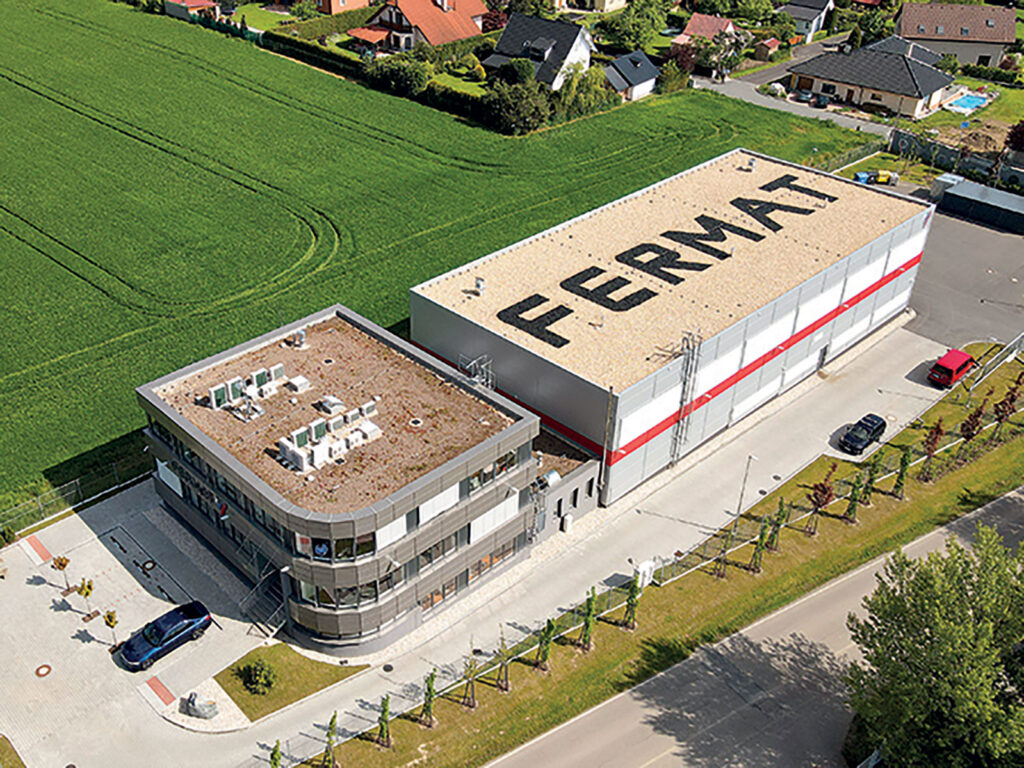 Ariel view of Fermat headquarters in the Czech Republic.