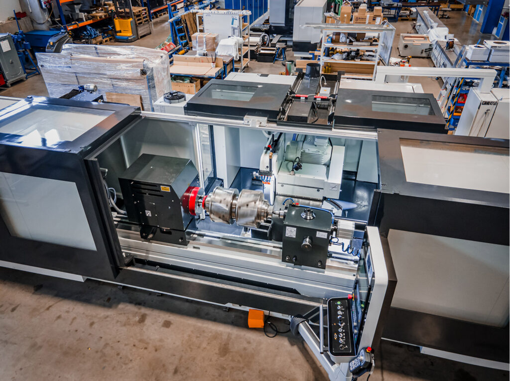 Arial view of BUCE Fermat grinder sold in the U.K. Leader CNC Technologies.