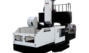 Maple Technology's DCM series, double column machining centre. Sold by Leader CNC Technologies.