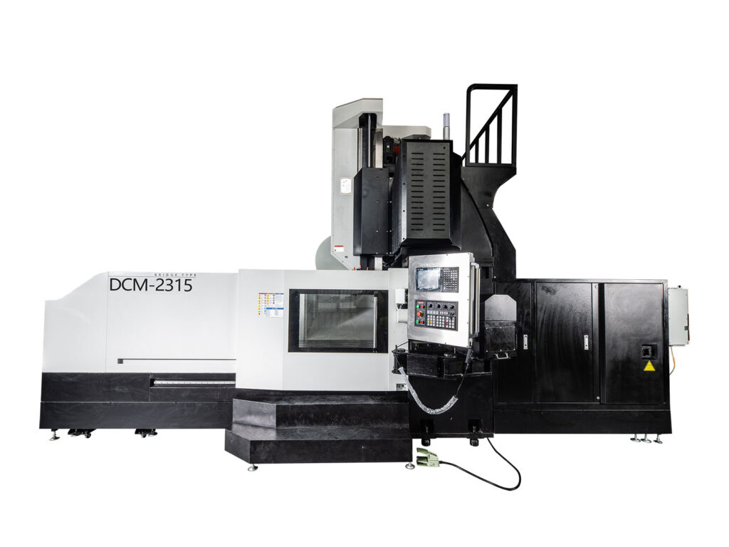Maple Technology's DCM series, double column machining centre. Sold by Leader CNC Technologies.