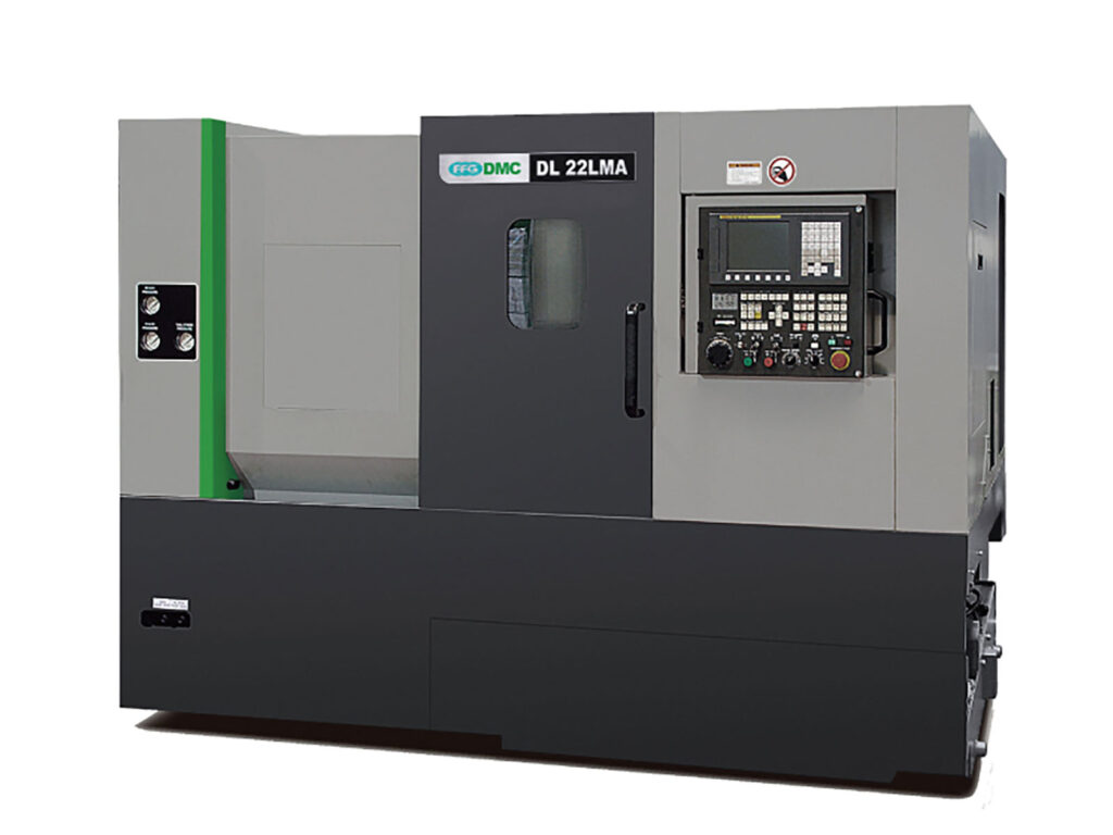 FFG DMC's DL R/B lathe Series, sold by Leader CNC Technologies.