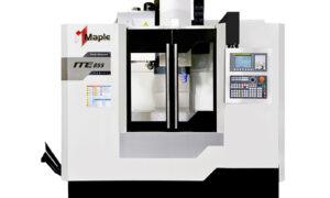 Maple Technology's ME series, vertical machining centre. Sold by Leader CNC Technologies.