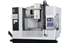 Maple Technology's M-One series, vertical machining centre. Sold by Leader CNC Technologies.