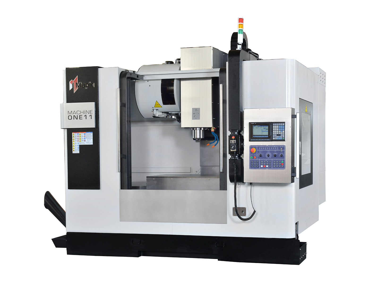 Maple Technology's M-One series, vertical machining centre. Sold by Leader CNC Technologies.