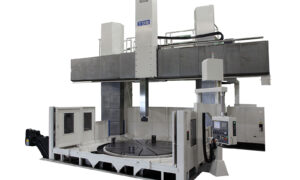 Shibaura Machine's TDS, vertical borer and turning mill. Sold in the UK by Leader CNC Technologies.