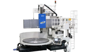 Shibaura Machine's TSS, vertical borer and turning mill. Sold in the UK by Leader CNC Technologies.