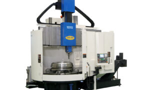 Shibaura Machine's TUE, vertical borer and turning mill. Sold in the UK by Leader CNC Technologies.