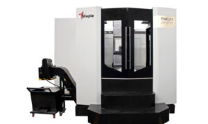 Maple Technology's TW series, vertical machining centre. Sold by Leader CNC Technologies.