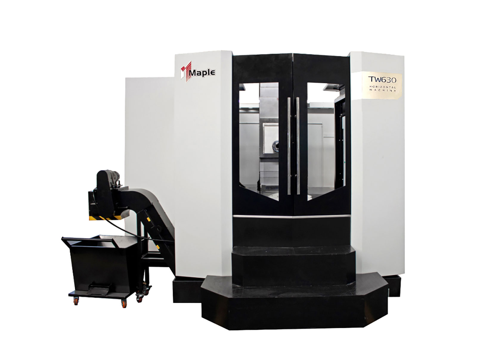 Maple Technology's TW series, vertical machining centre. Sold by Leader CNC Technologies.
