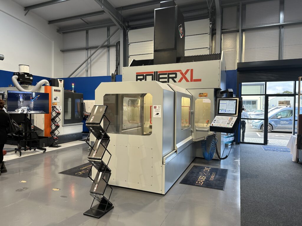 Gruppo Parpas Roller XL in Leader CNC Technologies Showroom.