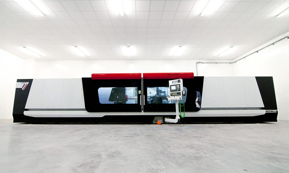 Front view BHC Fermat grinder sold in the U.K. Leader CNC Technologies.