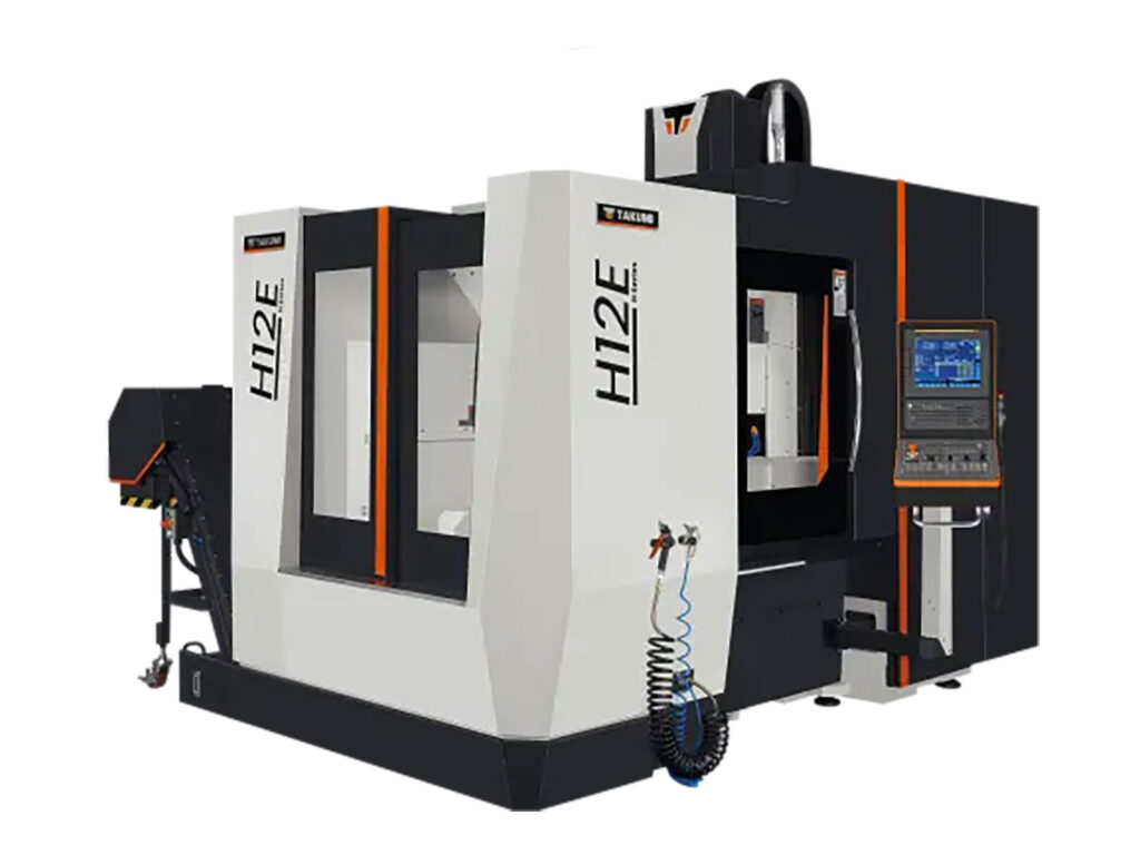 Takumi H Series, bridge type machining centre. Sold in the UK by Leader CNC Technologies.