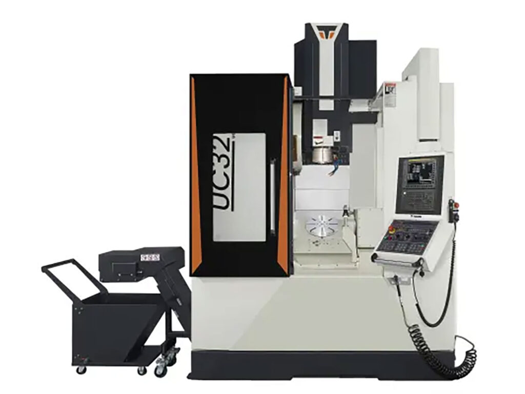 Takumi UC Series, 5-axis machining centre. Sold by Leader CNC Technologies.