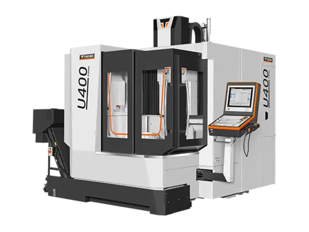 U Series Takumi 5-axis machining centre. Sold by Leader CNC Technologies.