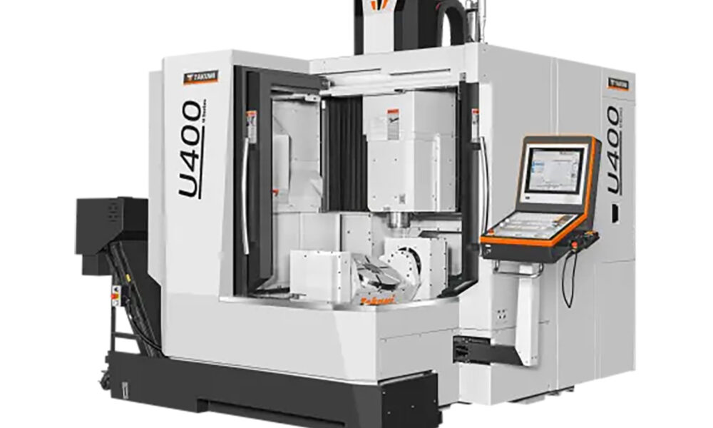 U Series Takumi 5-axis machining centre. Sold by Leader CNC Technologies.