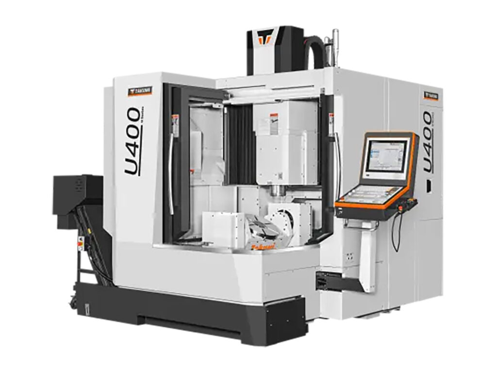 U Series Takumi 5-axis machining centre. Sold by Leader CNC Technologies.