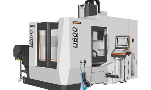 U Series Takumi 5-axis machining centre. Sold by Leader CNC Technologies.