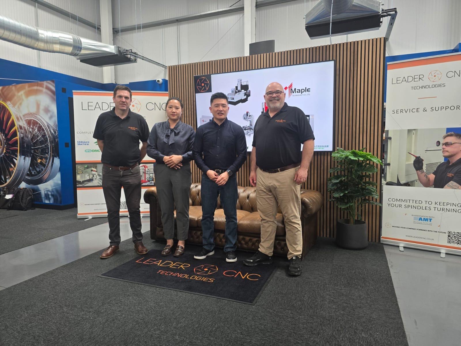Maple Technology Visits U.K. Customers Next Week - Leader CNC Technologies